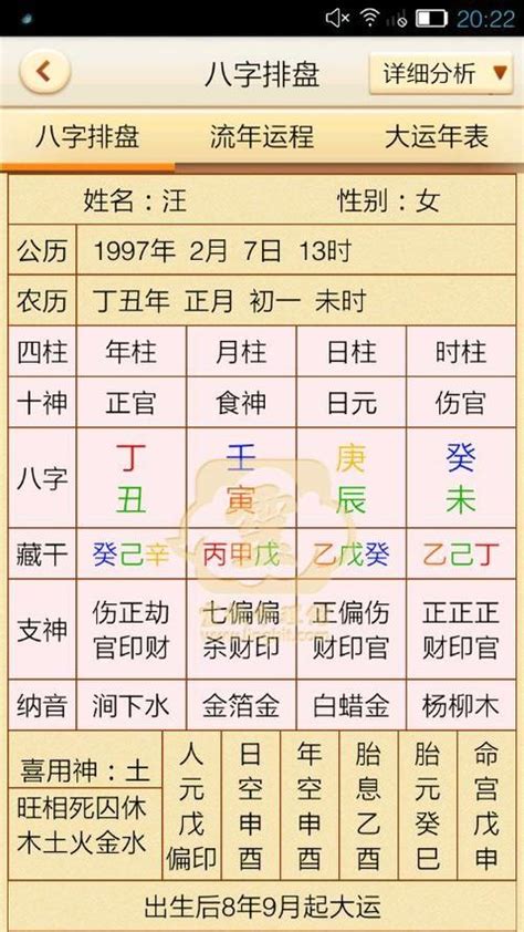 八字免费排盘|八字在线排盘